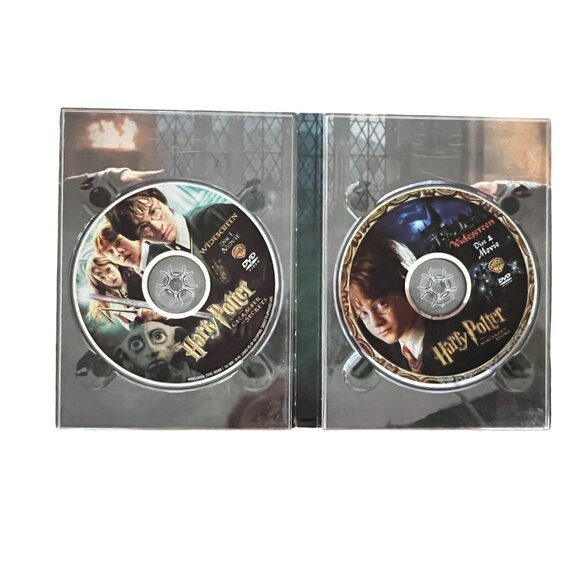 Harry Potter And The Chamber Of Secrets DVD 2002 Adventure Movie Pre-Owned - Picture 2 of 4